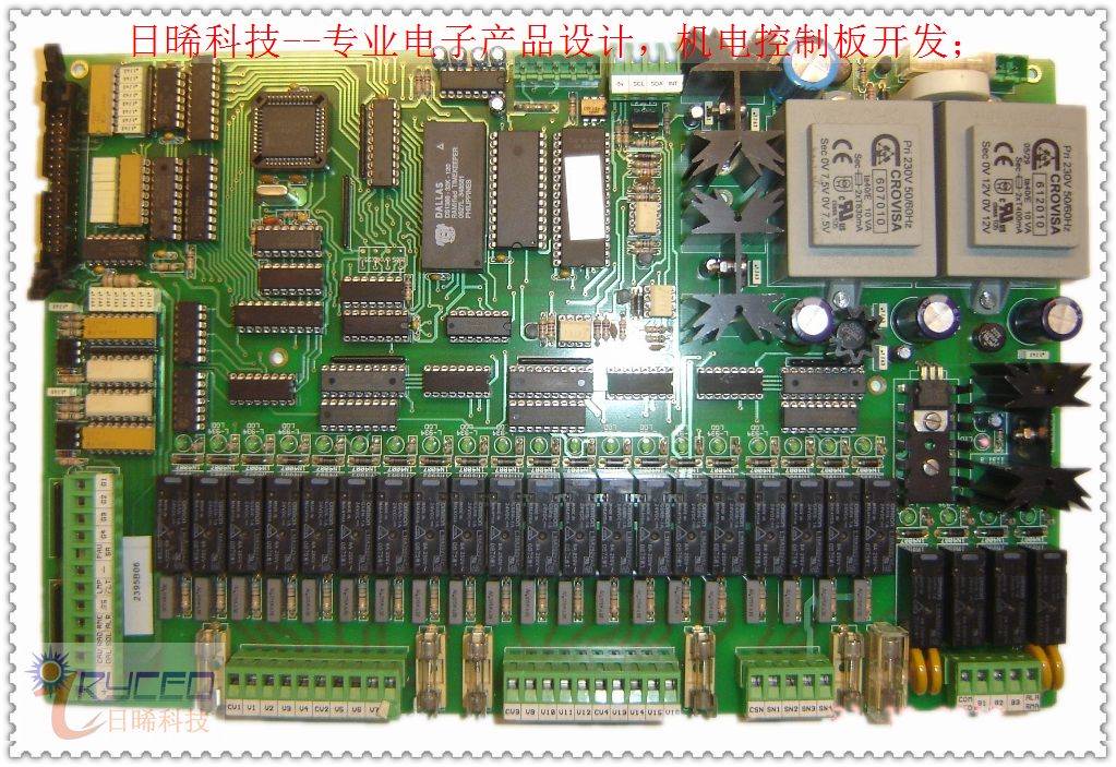 CNC machining center control panel
