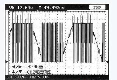 電動(dòng)機(jī)運(yùn)轉(zhuǎn)時(shí)的相電壓圖